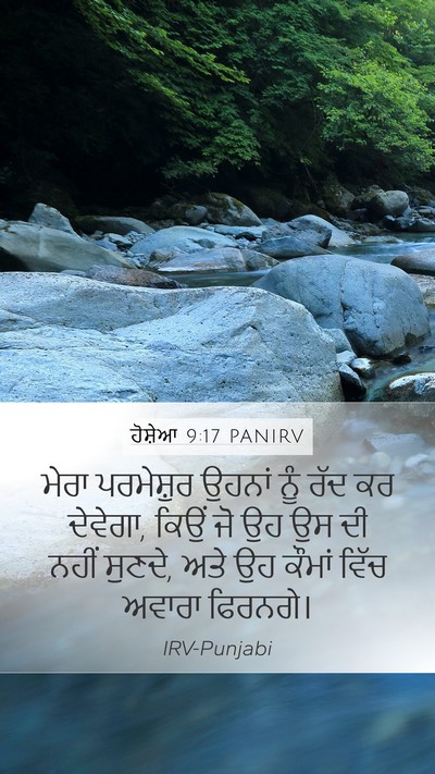 ਹੋਸ਼ੇਆ 9:17 PANIRV Bible Verse Image